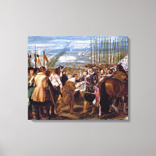 Die Übergabe von Breda, Kunst, Leinwanddruck