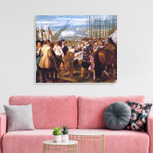 Die Übergabe von Breda, Kunst, Leinwanddruck (Insitu (Wohnzimmer))