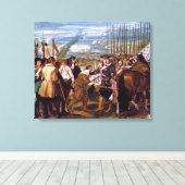 Die Übergabe von Breda, Kunst, Leinwanddruck (Insitu (Holzboden))