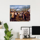 Die Übergabe von Breda, Kunst, Poster (Heimbüro)