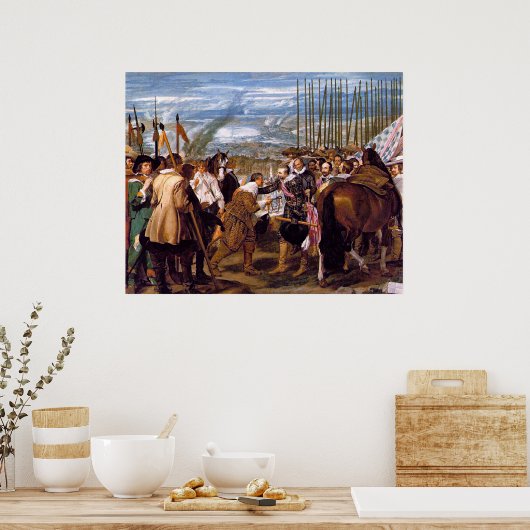Die Übergabe von Breda, Kunst, Poster (Küche)