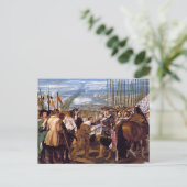 Die Übergabe von Breda Postkarte (Stehend Vorderseite)