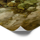 Die Übergabe von General Burgoyne Poster (Ecke)