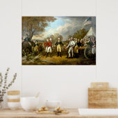 Die Übergabe von General Burgoyne Poster (Küche)