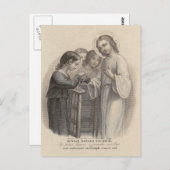 Die Übergabe wird hundertfach im Himmel zurückgeza Postkarte (Vorne/Hinten)