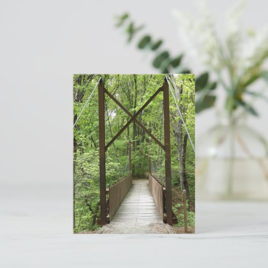 Die Übergänge des Lebens Postkarte (Stehend Vorderseite)