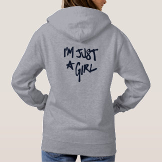 Die übergroße Frauenjacke mit dem Slogan Print, Hoodie