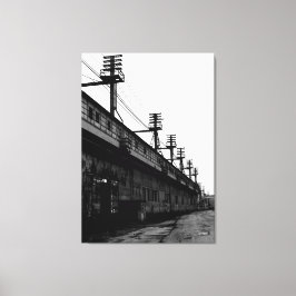 Die überholte amerikanische Industrie - industriel Leinwanddruck