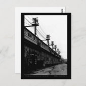 Die überholte amerikanische Industrie - industriel Postkarte (Vorne/Hinten)