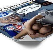 Die Übernahme von Donald John Trump Poster (Ecke)