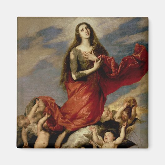 Die Übernahme von Mary Magdalene, 1636 Magnet (Vorne)