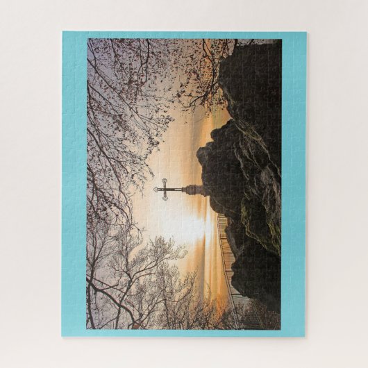 Die überquerende Landschaft Puzzle (Vertikal)