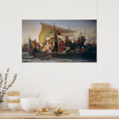 Die Überquerung des Bosporus Poster (Küche)