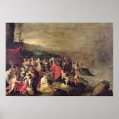 Die Überquerung des Roten Meeres Poster (Vorne)