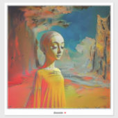 Die Überraschung Aufkleber (Blatt)