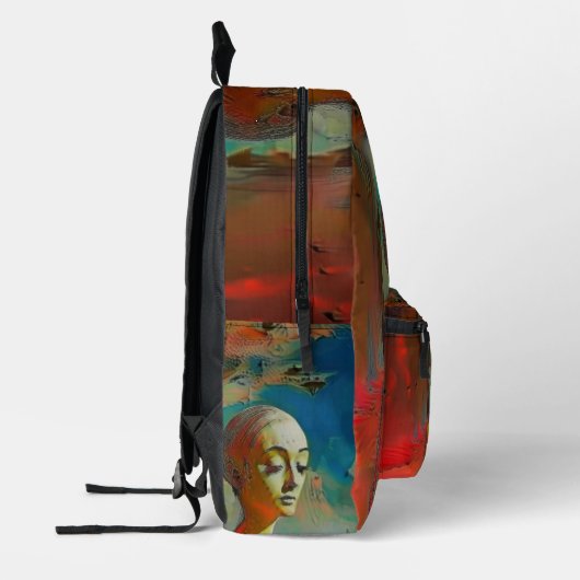 Die Überraschung Bedruckter Rucksack (Links)