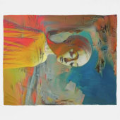 Die Überraschung Fleecedecke (Vorderseite (Horizontal))