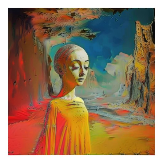 Die Überraschung Fotodruck (Vorne)