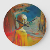 Die Überraschung Große Wanduhr (Vorderseite)