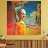 Die Überraschung Leinwanddruck (Insitu (Wohnzimmer))