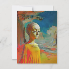 Die Überraschung Postkarte