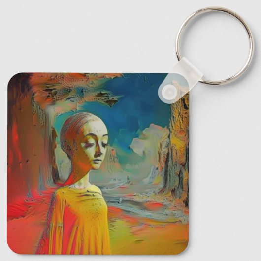 Die Überraschung Schlüsselanhänger (Rückseite)