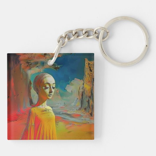 Die Überraschung Schlüsselanhänger (Rückseite)