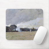 Die Überschwemmung der Seines, c.1903 Mousepad (Mit Mouse)