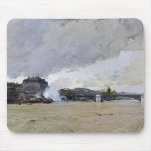Die Überschwemmung der Seines, c.1903 Mousepad