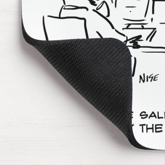 Die Übersicht über den Vertrieb in den Büros hat s Mousepad (Ecke)