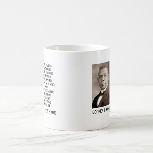 Die überwundenen Hindernisse des Disponent-T. Kaffeetasse (Mittel)