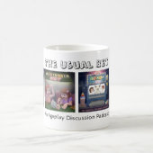 Die übliche Wette 4 Kunst Tasse  (Mittel)