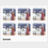 Die üblichen Verdächtigen 2000 Quadratischer Aufkleber (Blatt)