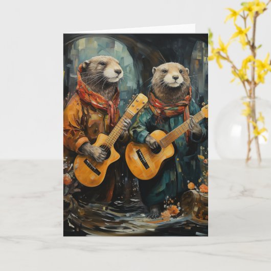 Die übrigen Musiker Karte (Gelbe Blume)