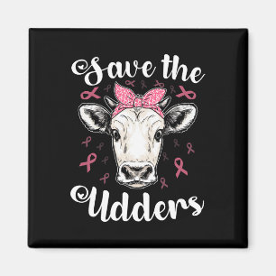 Die Udders Kuh rette Brustkrebsvorausschauungen Magnet