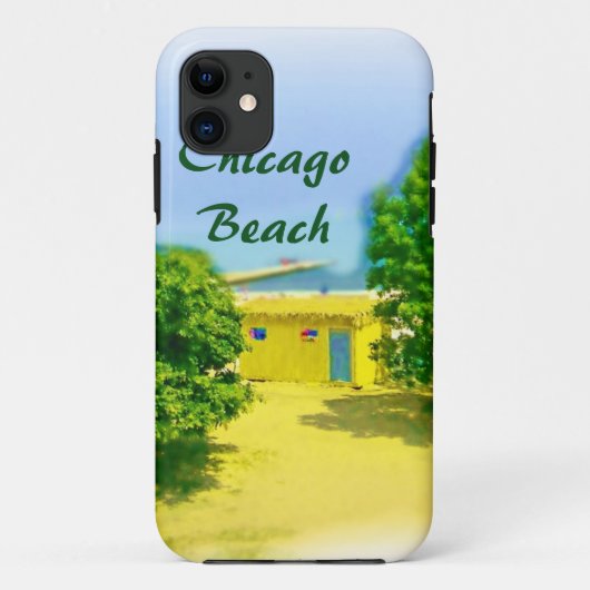 Die Ufer des Chicago Beach Case-Mate iPhone Hülle (Rückseite)