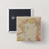 Die Ufer des Yellowstone-Sees Button (Vorne & Hinten)