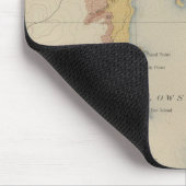Die Ufer des Yellowstone-Sees Mousepad (Ecke)