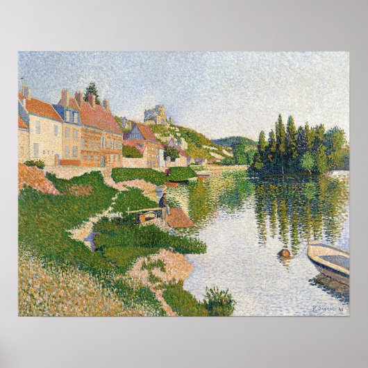 Die Ufer, Petit-Anwede, 1886 Poster (Vorne)