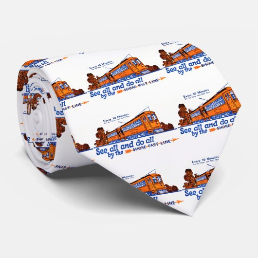 Die Ufer-schnelle Linie Laufkatze-Service Krawatte (Gerollt)