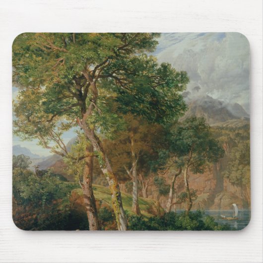 Die Ufer von See Lecco Mousepad (Vorne)