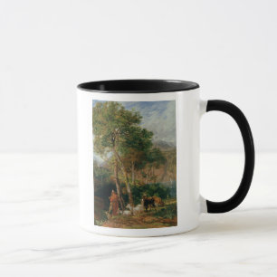 Die Ufer von See Lecco Tasse