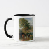 Die Ufer von See Lecco Tasse (Links)