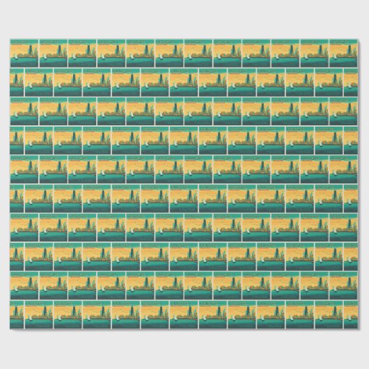 Die Uferpromenade | Chicago, Illinois Geschenkpapier (Flach)