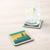 Die Uferpromenade | Chicago, Illinois Getränkeuntersetzer (Rechte Seite)