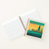 Die Uferpromenade | Chicago, Illinois Notizblock (Innenseite)