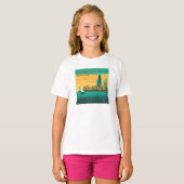 Die Uferpromenade | Chicago, Illinois T-Shirt (Vorne ganz)
