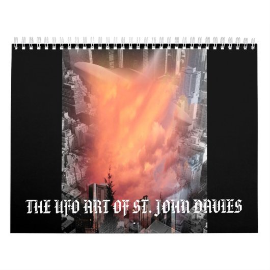 DIE UFO-KUNST VON JOHANNES DAVES KALENDER (Titelbild)