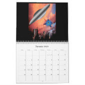 DIE UFO-KUNST VON JOHANNES DAVES KALENDER (Jan 2026)