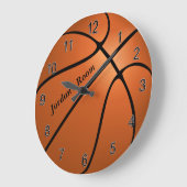 Die Uhr-Basketball der Kinder Große Wanduhr (Winkel)